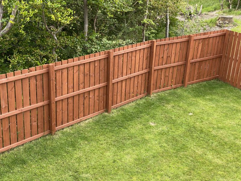 Completed Privacy Fence